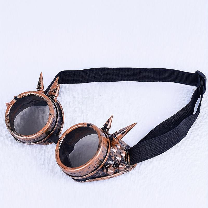 Punk Rivet Gothic Style Glasses Industrial Retro Glasses