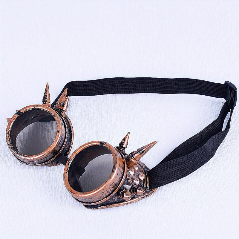 Punk Rivet Gothic Style Glasses Industrial Retro Glasses