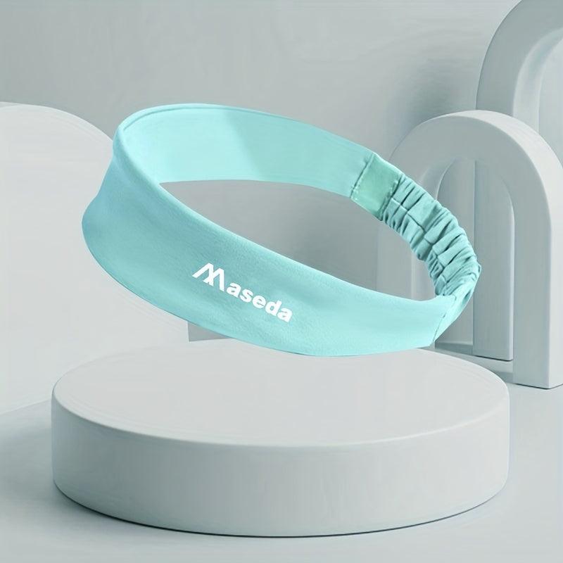 Wide Sports Sweatband Hair Band For Running Yoga Fitness