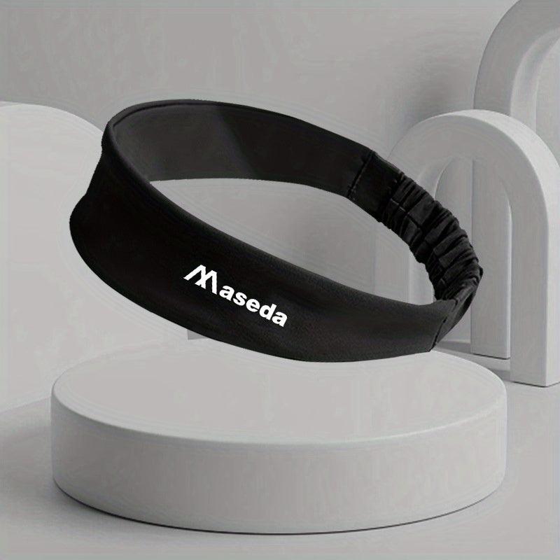 Wide Sports Sweatband Hair Band For Running Yoga Fitness