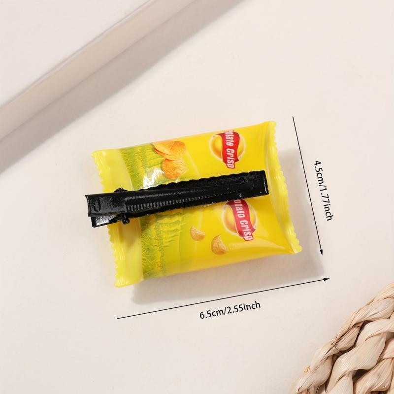 Creative Chip Bag Duck Billed Hair Clip Funny Hair Clip
