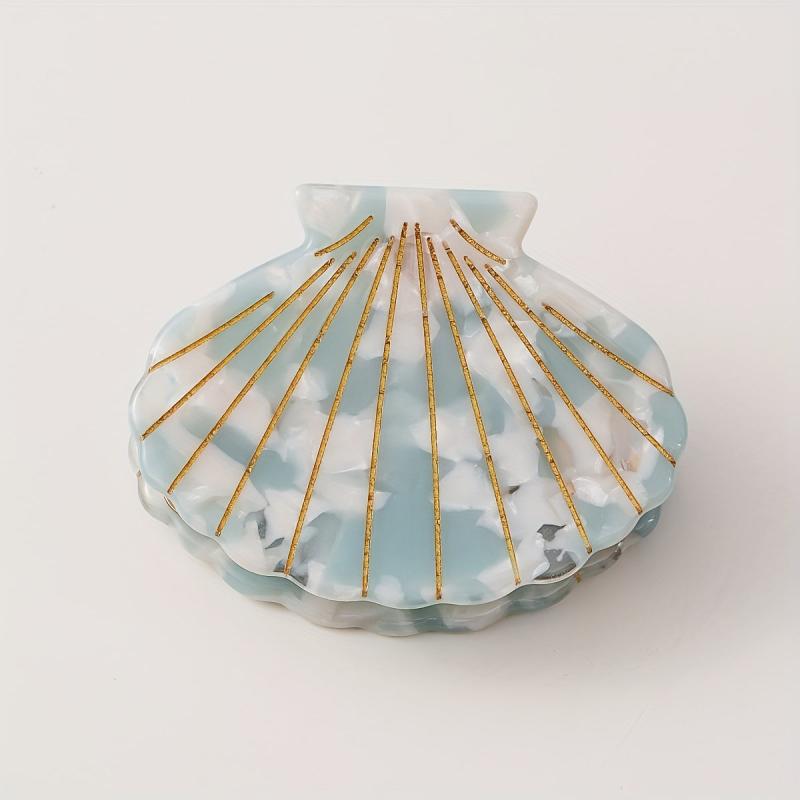 Ocean Series Hair Claw Shell Shape Ponytail Holder