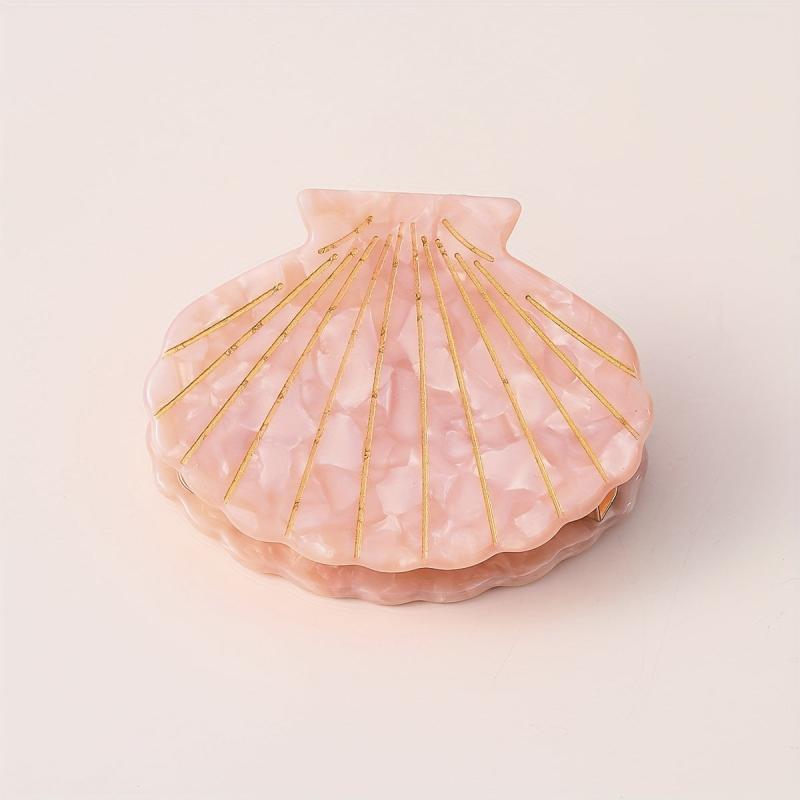 Ocean Series Hair Claw Shell Shape Ponytail Holder