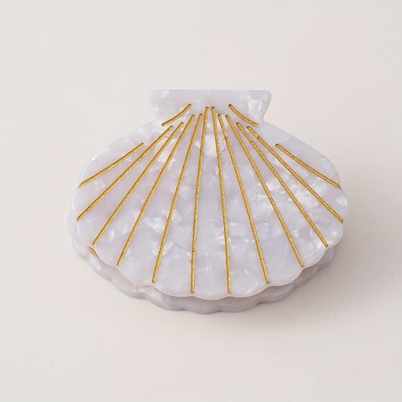 Ocean Series Hair Claw Shell Shape Ponytail Holder