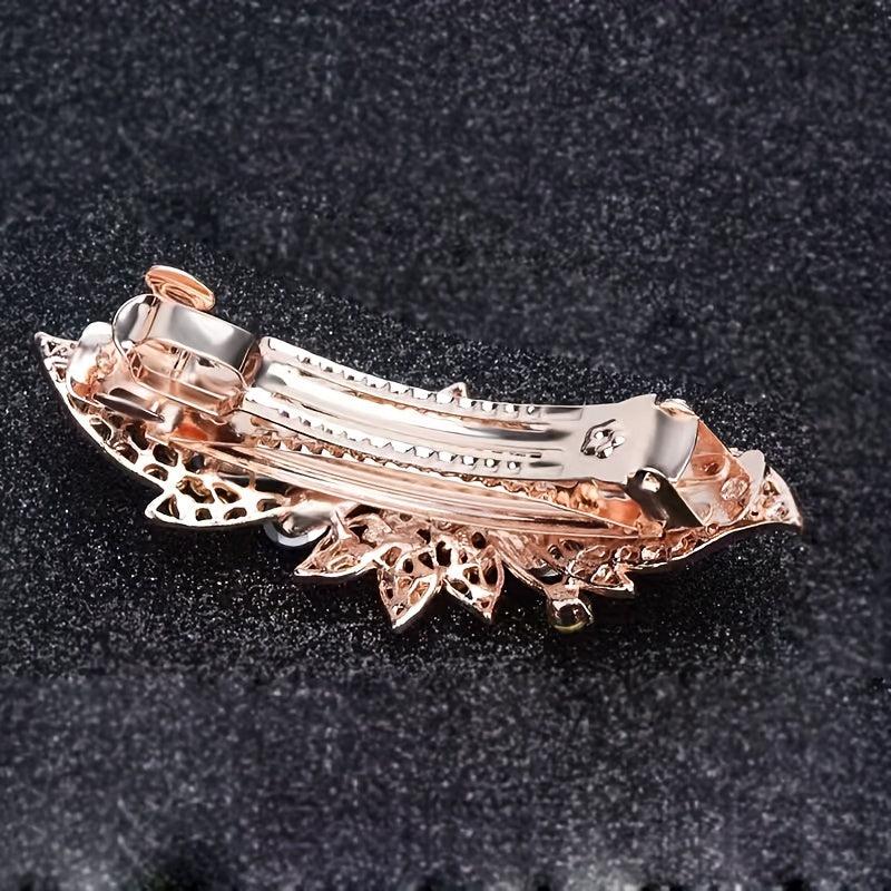 Women's Rhinestone Hair Clip Set Updo Accessories