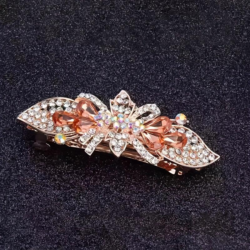 Women's Rhinestone Hair Clip Set Updo Accessories
