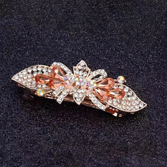 Women's Rhinestone Hair Clip Set Updo Accessories