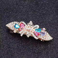 Women's Rhinestone Hair Clip Set Updo Accessories