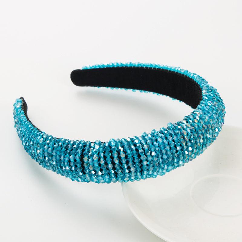 Crystal Rhinestone Headband for Women Wedding Parties