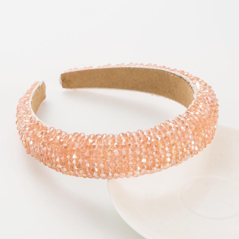 Crystal Rhinestone Headband for Women Wedding Parties