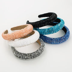 Crystal Rhinestone Headband for Women Wedding Parties