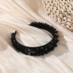 Baroque Rhinestone Faux Pearl Headband Hair Accessories Hair Band