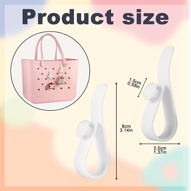 3Pcs U Hook Accessories For Bogg Bags Charm Cup Key Holder