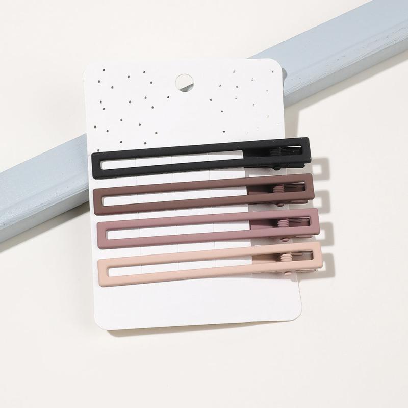 3pcs Duck Billed Hair Clip Hollow Hair Clip Hair Accessories For Women Girls