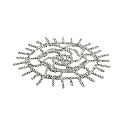 Rhinestone Tassel Cap Headpiece Glitter Head Chain Flapper Hair Cap