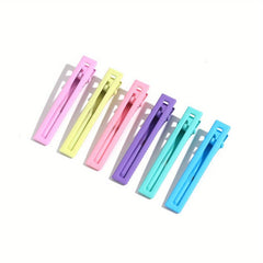 Sweet Hair Clip For Women Solid Hair Clip Nonslip Duck Billed Clip