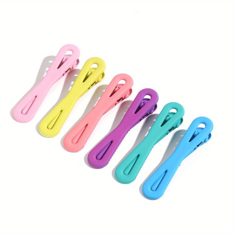 Sweet Hair Clip For Women Solid Hair Clip Nonslip Duck Billed Clip