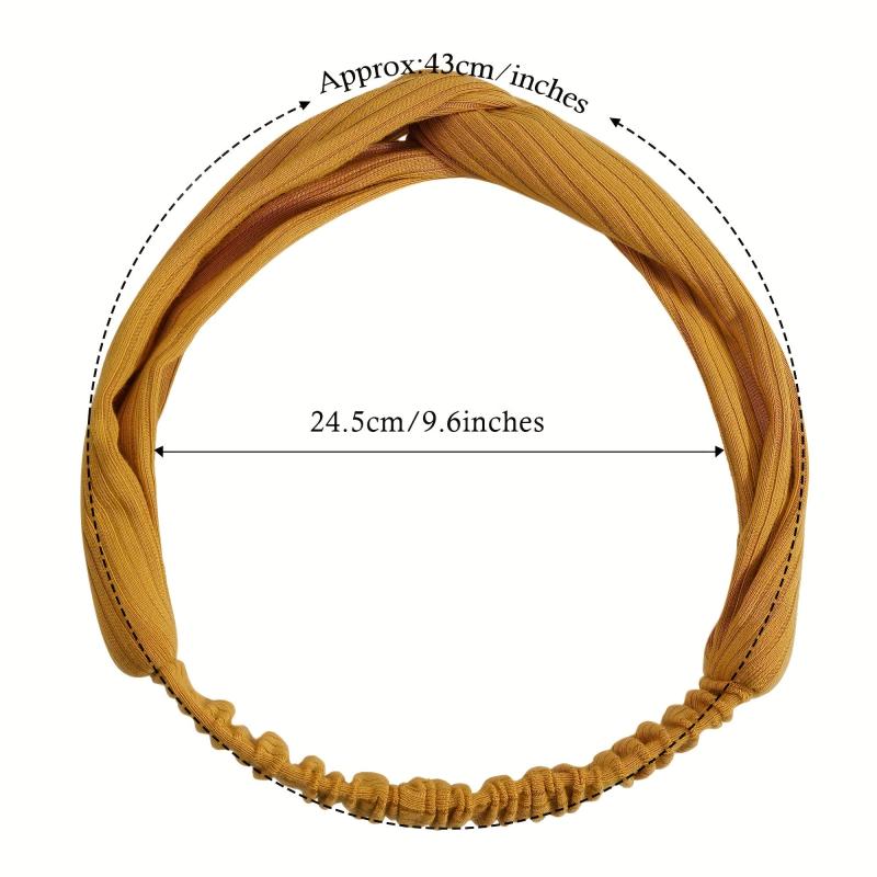 4pcs Colorful Headband Hair Accessories for Women Girls
