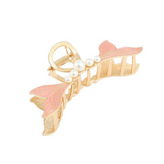 Metal Fishtail Large Hair Claw Shark Claw Ponytail Holder