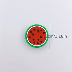 12pcs Cartoon Fruit Shoe Charm Strawberry Clogs DIY Decoration