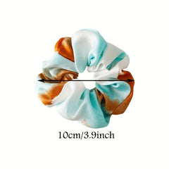 Tie Dye Scrunchies Hair Tie Elastic Ponytail Holder Hair Accessories