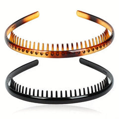 Nonslip Teeth Hair Band for Women - Curly Hair Head Hoop