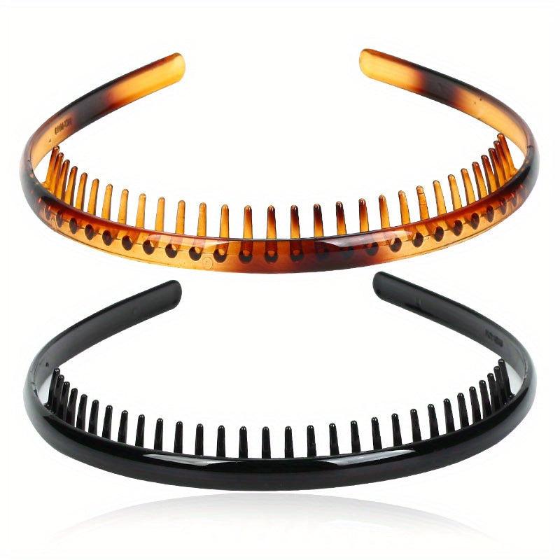 Nonslip Teeth Hair Band for Women - Curly Hair Head Hoop