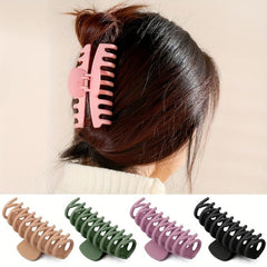 8Pcs Large Matte Hair Claw For Thick Hair Non Slip Hair Clips Women Girls