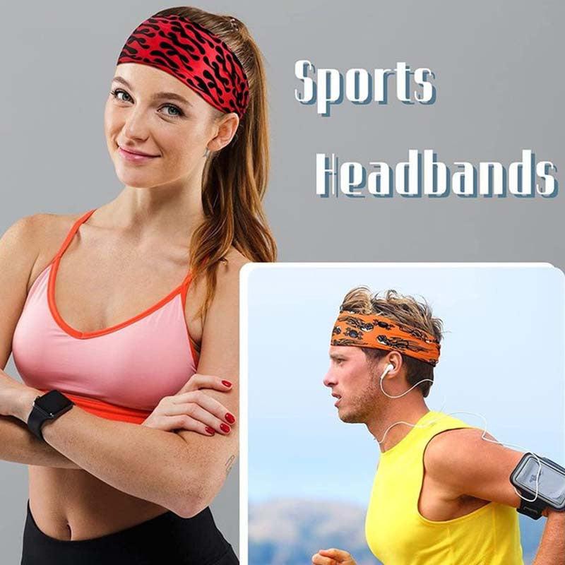 Halloween Printed Headband Skull Pumpkin Pattern Hair Band