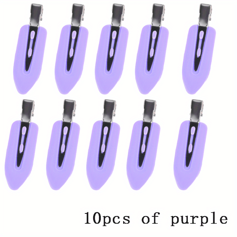 10pcs No Crease Hair Clip Hair Styling Duck Billed Clip Women Girls Hair Accesso