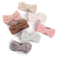 Microfiber Fuzzy Headband Bow Facial Wash Face Hair Bands Accessories