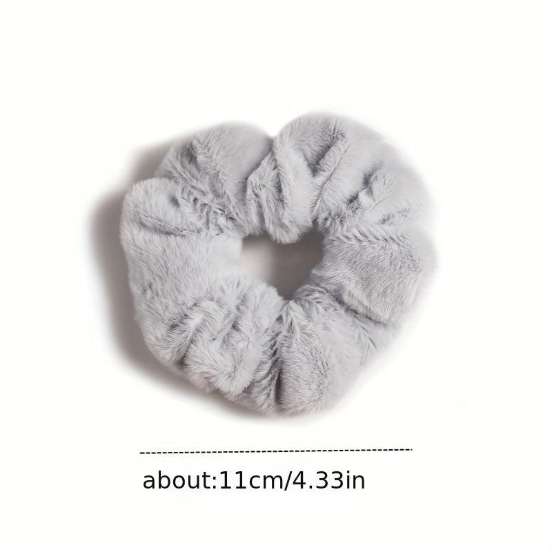 Elastic Head Tie Large Scrunchie Solid Headwear For Women Girls