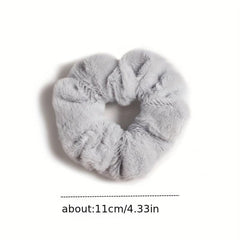 Elastic Head Tie Large Scrunchie Solid Headwear For Women Girls