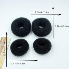 Donut Hair Tie Bun Hair Rope High Elasticity Headwear Hair Accessories