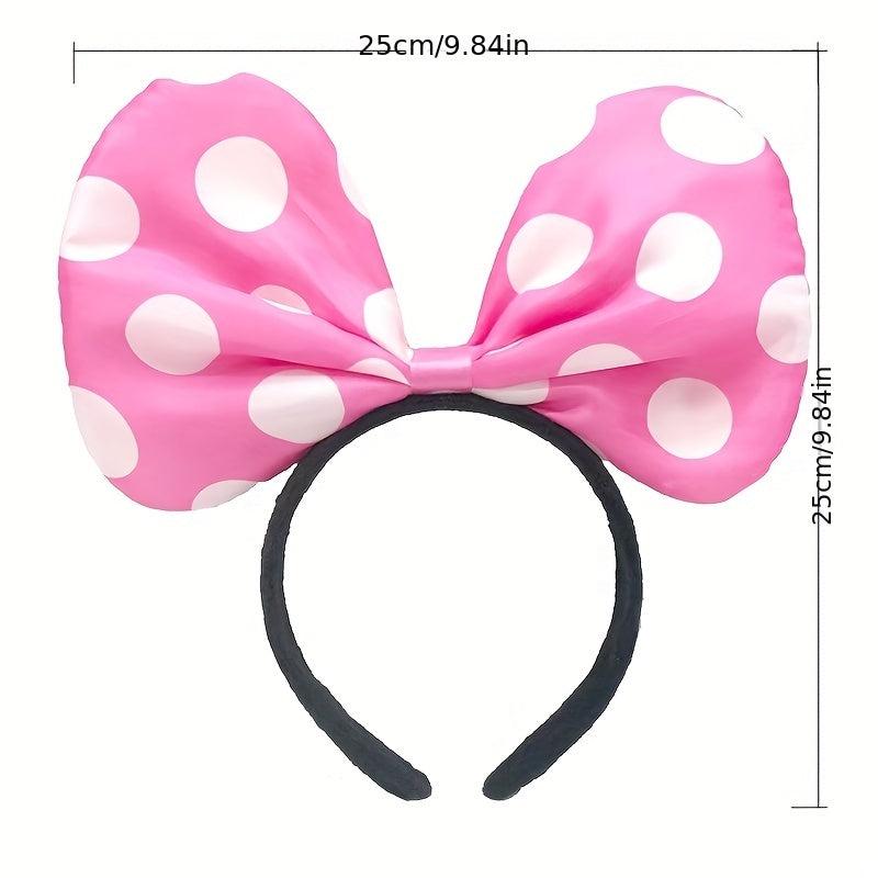 LED Flashing Mouse Ears Hairband for Kids and Girls Party Cosplay