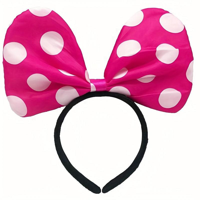 LED Flashing Mouse Ears Hairband for Kids and Girls Party Cosplay