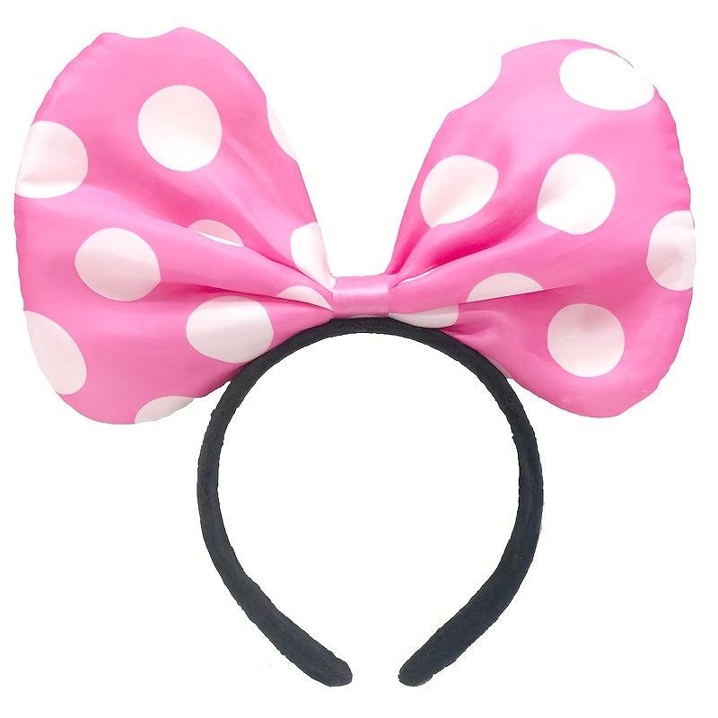 LED Flashing Mouse Ears Hairband for Kids and Girls Party Cosplay