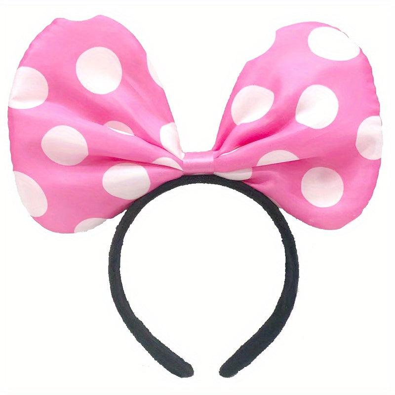 LED Flashing Mouse Ears Hairband for Kids and Girls Party Cosplay
