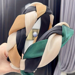 Wide Brim Mesh Hair Band for Face Washing Spa Make Up Headband