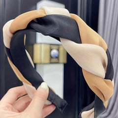 Wide Brim Mesh Hair Band for Face Washing Spa Make Up Headband