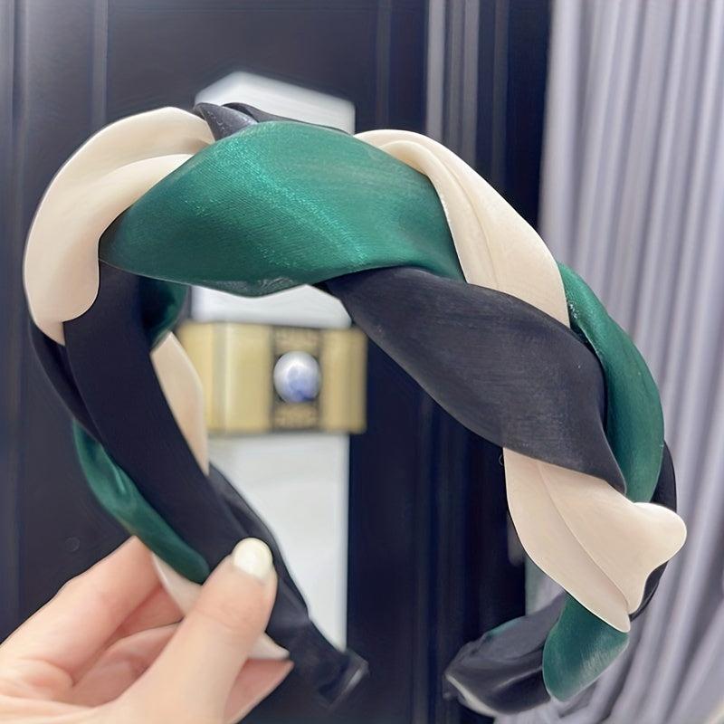 Wide Brim Mesh Hair Band for Face Washing Spa Make Up Headband