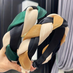 Wide Brim Mesh Hair Band for Face Washing Spa Make Up Headband