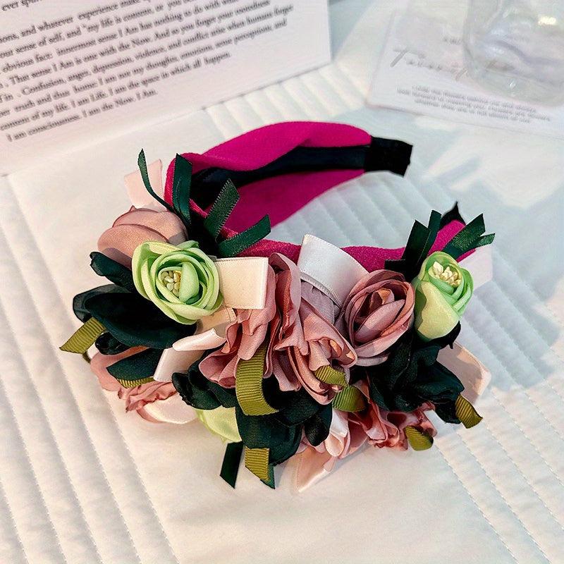 Boho Style Flower Headband Hawaiian Hair Accessories
