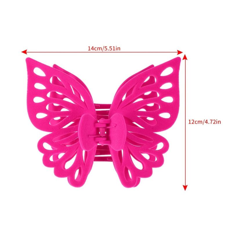 Butterfly Hair Claw Clip Headwear Ponytail Clip for Girl Hair
