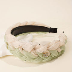Braided Smooth Texture Headband Vintage Hair Accessories