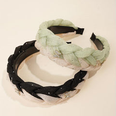 Braided Smooth Texture Headband Vintage Hair Accessories