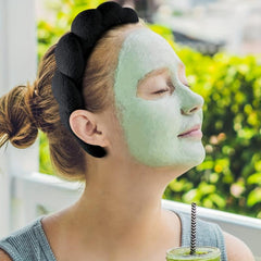 2pcs Sponge Head Hoop For Wash Face or Facial Style Headband