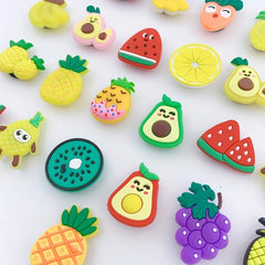 25pcs Cake Shoe Charms Cartoon Shoe Buckle DIY Accessories Decoration