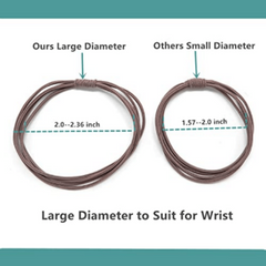 20pcs Hair Tie Bracelets for Women Seamless Ponytail Holders No Damage