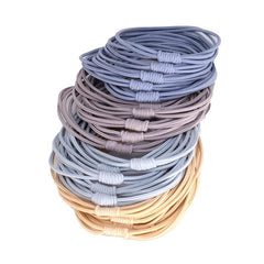 20pcs Hair Tie Bracelets for Women Seamless Ponytail Holders No Damage